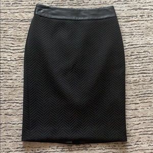 Black skirt from banana republic